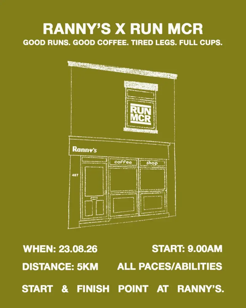 Poster for Ranny’s X RunMcr