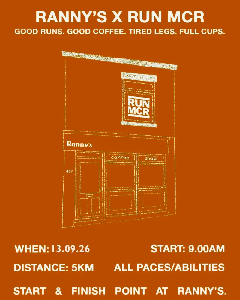 Poster for Ranny’s X RunMcr